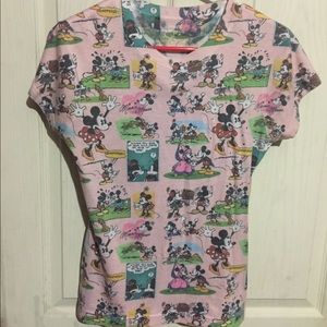Authentic Disney Comic strip shirt!